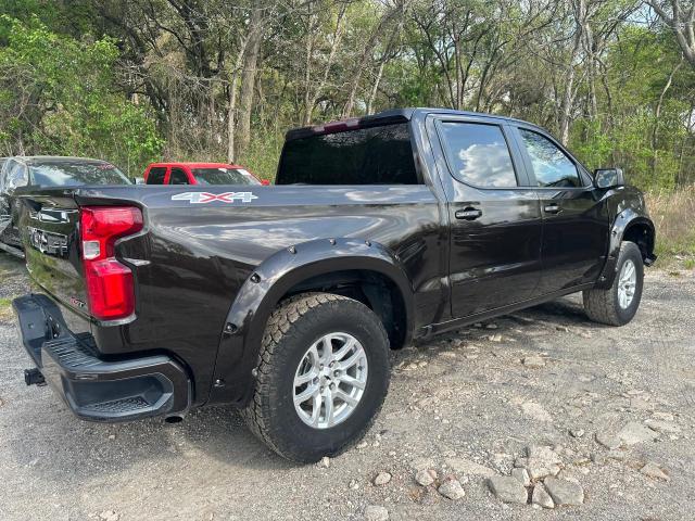 1GCUYEEDXKZ342010 - 2019 CHEVROLET SILVERADO K1500 RST BLACK photo 4