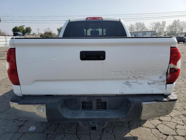 5TFRY5F18FX185928 - 2015 TOYOTA TUNDRA DOUBLE CAB SR/SR5 WHITE photo 6