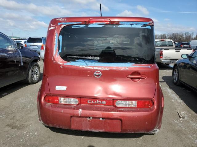 JN8AZ2KR7CT250277 - 2012 NISSAN CUBE BASE BURGUNDY photo 6