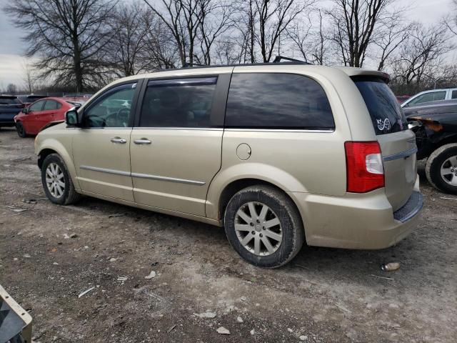 2A4RR8DG4BR780610 - 2011 CHRYSLER TOWN & COU TOURING L GOLD photo 2
