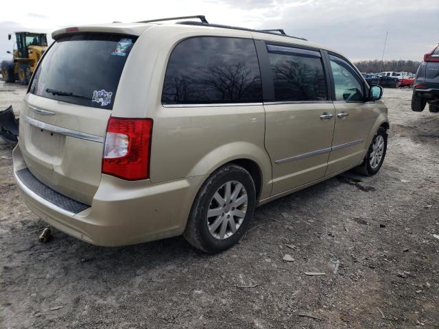 2A4RR8DG4BR780610 - 2011 CHRYSLER TOWN & COU TOURING L GOLD photo 3