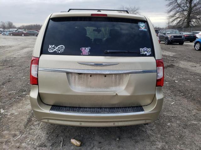 2A4RR8DG4BR780610 - 2011 CHRYSLER TOWN & COU TOURING L GOLD photo 6