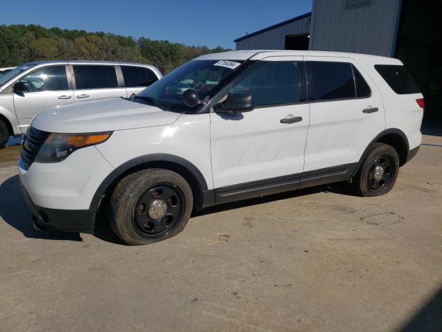 1FM5K8ARXEGA80591 - 2014 FORD EXPLORER POLICE INTERCEPTOR WHITE photo 1