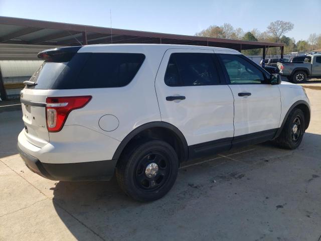 1FM5K8ARXEGA80591 - 2014 FORD EXPLORER POLICE INTERCEPTOR WHITE photo 3