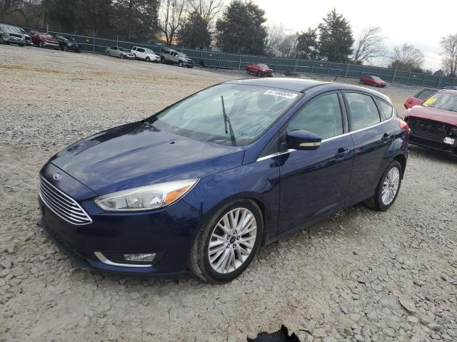 1FADP3N22GL222613 - 2016 FORD FOCUS TITANIUM BLUE photo 1