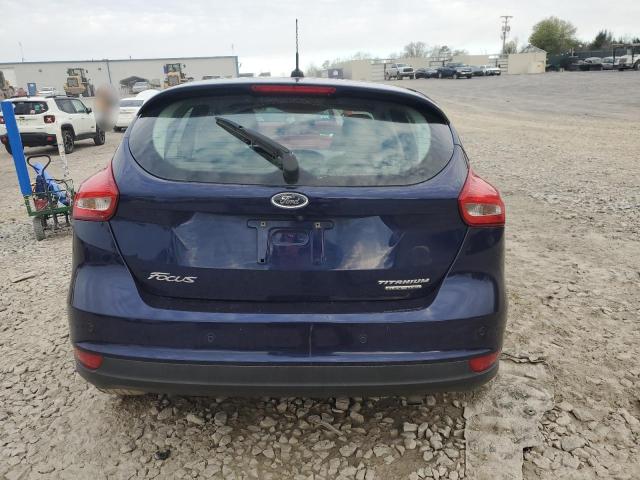 1FADP3N22GL222613 - 2016 FORD FOCUS TITANIUM BLUE photo 6