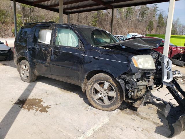 5FNYF38629B005937 - 2009 HONDA PILOT EXL BLACK photo 4