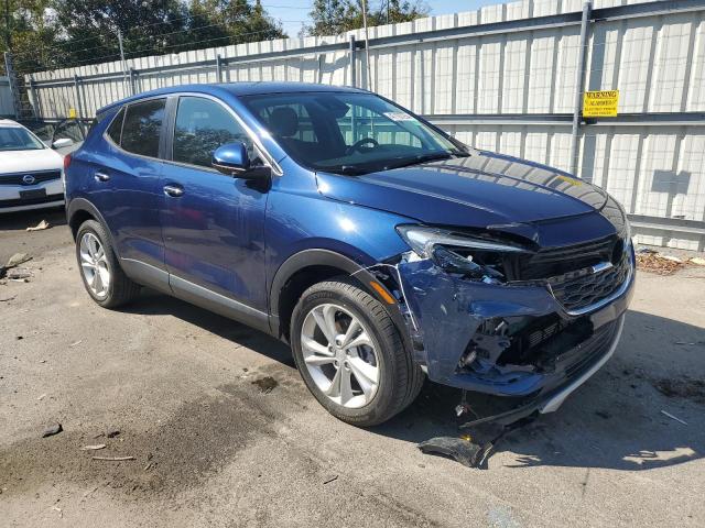 KL4MMBS25NB095225 - 2022 BUICK ENCORE GX PREFERRED BLUE photo 4