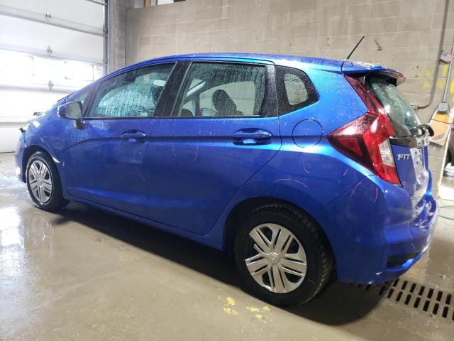 3HGGK5H42KM749137 - 2019 HONDA FIT LX BLUE photo 2