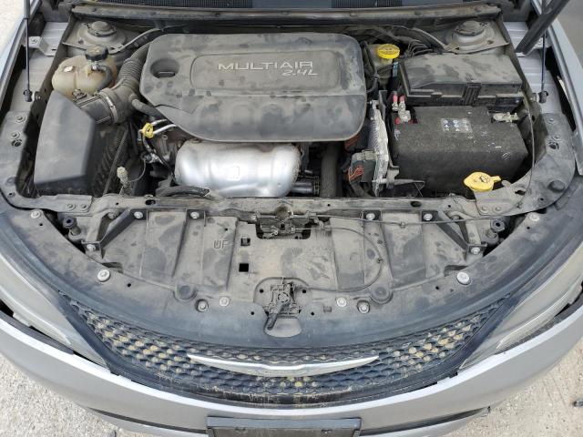 1C3CCCBB4FN590322 - 2015 CHRYSLER 200 S GRAY photo 11