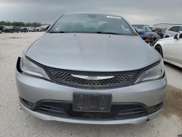 1C3CCCBB4FN590322 - 2015 CHRYSLER 200 S GRAY photo 5