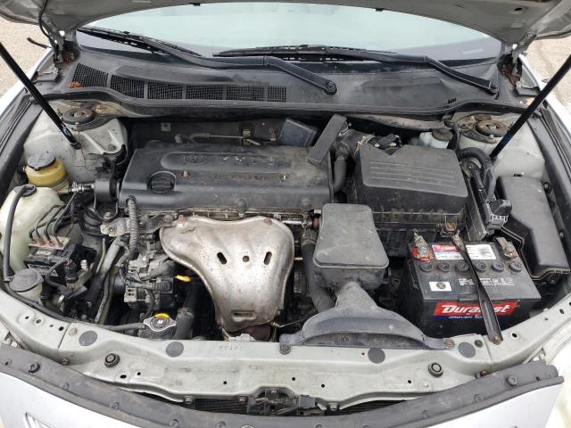 4T1BE46K47U592009 - 2007 TOYOTA CAMRY CE SILVER photo 11