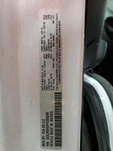 3C6LRVDG4PE558398 - 2023 RAM PROMASTER 2500 HIGH WHITE photo 13