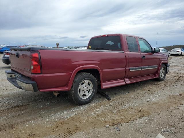 1GCEC19V14E350439 - 2004 CHEVROLET SILVERADO C1500 MAROON photo 3