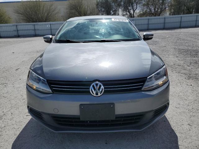 3VWLL7AJ3CM034775 - 2012 VOLKSWAGEN JETTA TDI GRAY photo 5