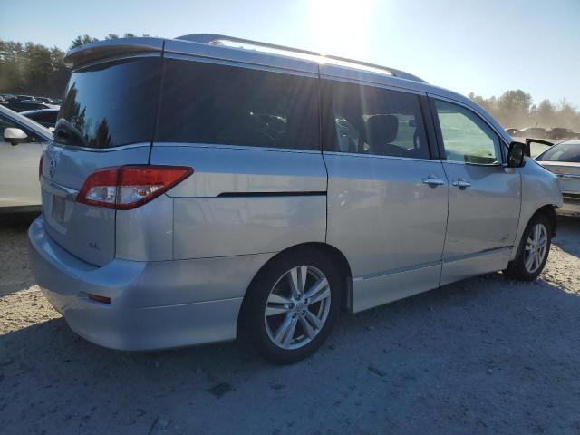 JN8AE2KP9C9036155 - 2012 NISSAN QUEST S SILVER photo 3