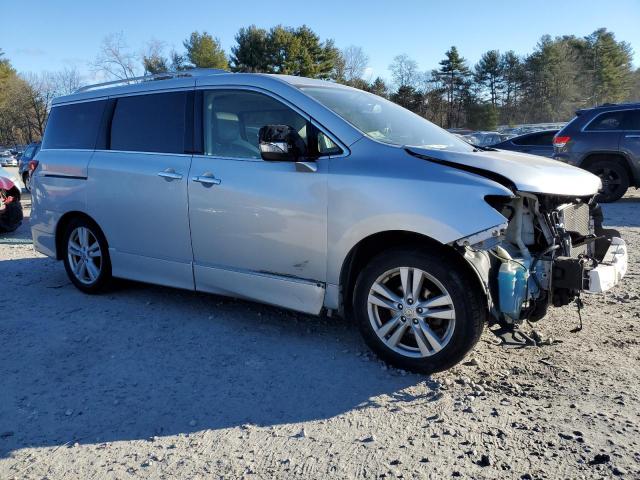 JN8AE2KP9C9036155 - 2012 NISSAN QUEST S SILVER photo 4