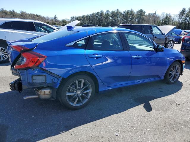 19XFC1F31LE209462 - 2020 HONDA CIVIC EX BLUE photo 3