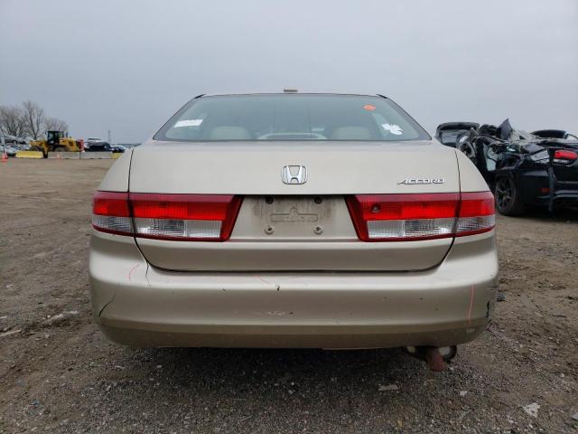 1HGCM56884A096702 - 2004 HONDA ACCORD EX BEIGE photo 6