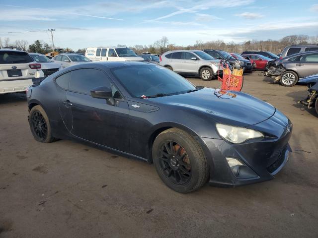 JF1ZNAA18D1705320 - 2013 TOYOTA SCION FR-S GRAY photo 4