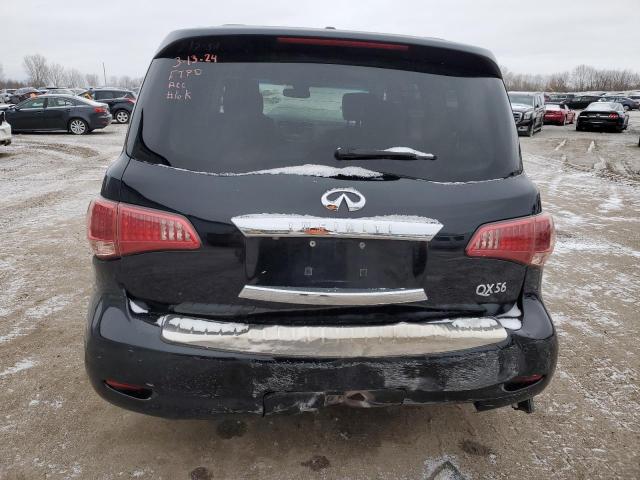 JN8AZ2NE3B9006016 - 2011 INFINITI QX56 BLACK photo 6