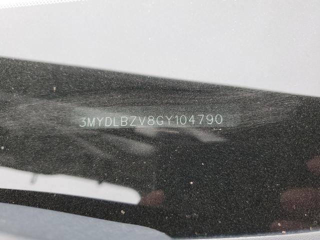 3MYDLBZV8GY104790 - 2016 TOYOTA SCION IA CHARCOAL photo 12