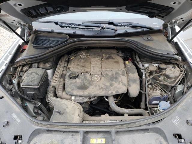4JGDA5HB8EA275825 - 2014 MERCEDES-BENZ ML 350 4MATIC SILVER photo 12