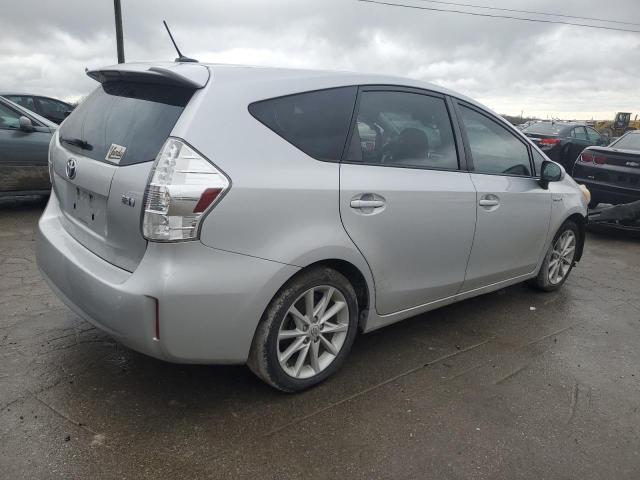 JTDZN3EU0C3022542 - 2012 TOYOTA PRIUS V SILVER photo 3