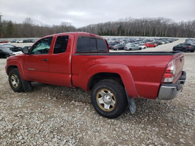 5TFUX4EN8DX020017 - 2013 TOYOTA TACOMA ACCESS CAB RED photo 2