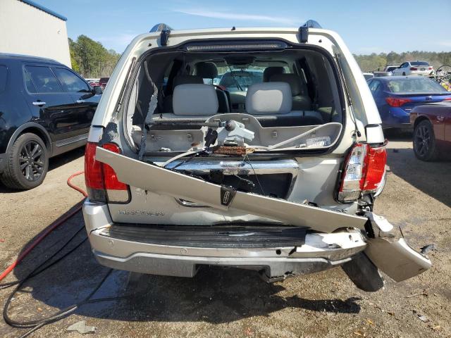 5LMEU88HX4ZJ16125 - 2004 LINCOLN AVIATOR ვერცხლისფერი ფოტო 6