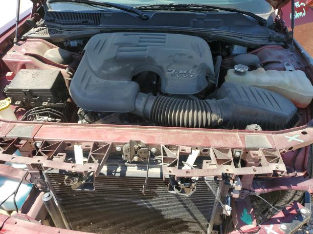 2C3CDZAGXLH222714 - 2020 DODGE CHALLENGER SXT MAROON photo 11