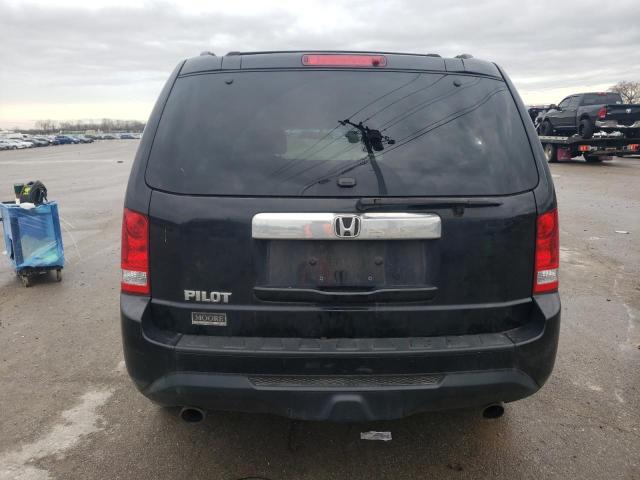 5FNYF3H44CB043921 - 2012 HONDA PILOT EX BLACK photo 6