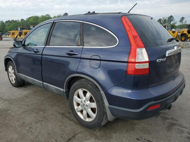 5J6RE48709L055376 - 2009 HONDA CR-V EXL BLUE photo 2