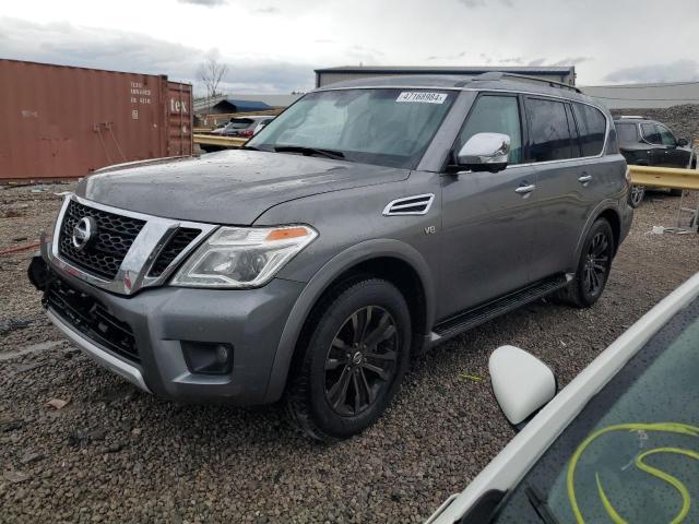 JN8AY2NDXH9003522 - 2017 NISSAN ARMADA SV GRAY photo 1