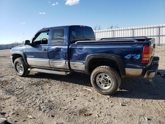 1GTHK29G91E180284 - 2001 GMC SIERRA K2500 HEAVY DUTY BLUE photo 2