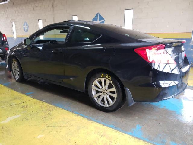 2HGFG3B16CH530553 - 2012 HONDA CIVIC EXL BLACK photo 2