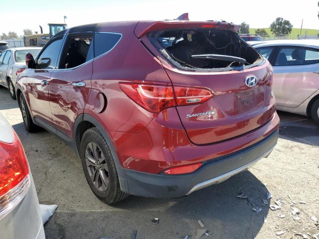 5XYZTDLB6DG059251 - 2013 HYUNDAI SANTA FE S RED photo 2