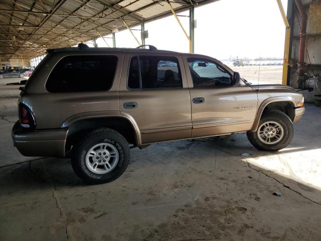 1B4HS28N7YF261785 - 2000 DODGE DURANGO BROWN photo 3