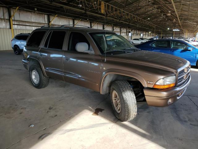 1B4HS28N7YF261785 - 2000 DODGE DURANGO BROWN photo 4