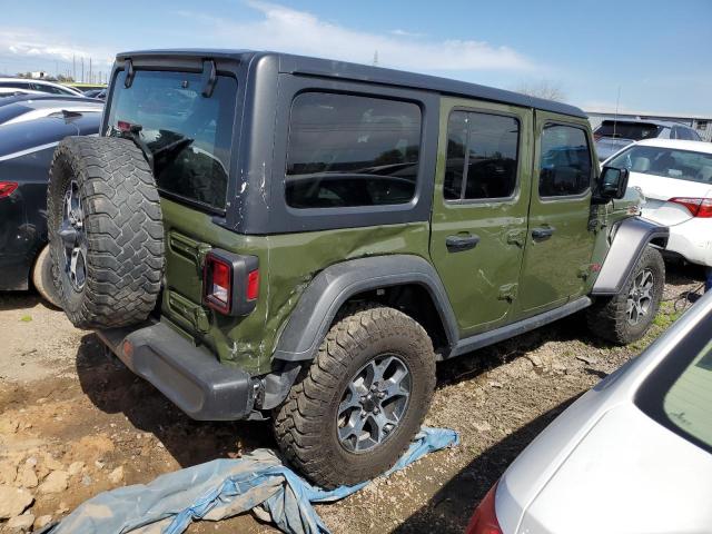 1C4HJXFN3MW722190 - 2021 JEEP WRANGLER RUBICON GREEN photo 3