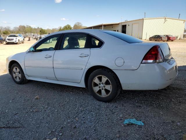 2G1WB5EK0A1198069 - 2010 CHEVROLET IMPALA LT WHITE photo 2