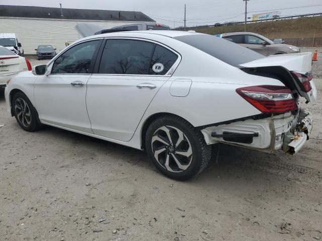 1HGCR2F76HA078776 - 2017 HONDA ACCORD EX WHITE photo 2