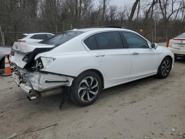 1HGCR2F76HA078776 - 2017 HONDA ACCORD EX WHITE photo 3