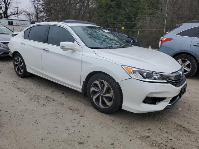 1HGCR2F76HA078776 - 2017 HONDA ACCORD EX WHITE photo 4