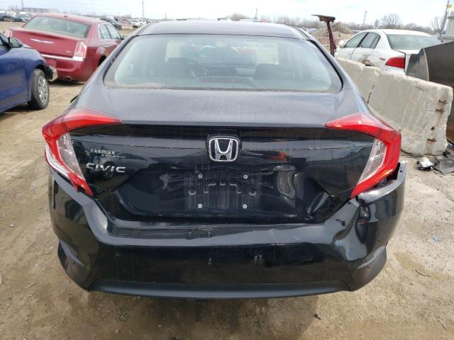 19XFC2F56JE003753 - 2018 HONDA CIVIC LX BLACK photo 6