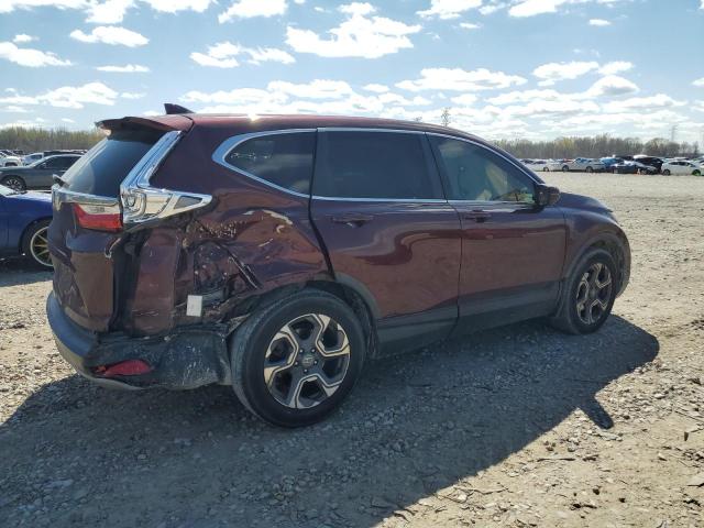 7FARW1H85JE051667 - 2018 HONDA CR-V EXL MAROON photo 3