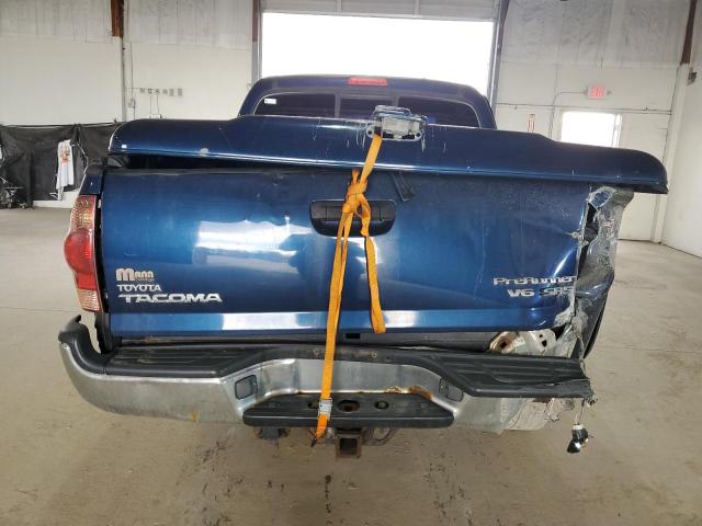 5TEJU62N05Z028599 - 2005 TOYOTA TACOMA DOUBLE CAB PRERUNNER BLUE photo 6