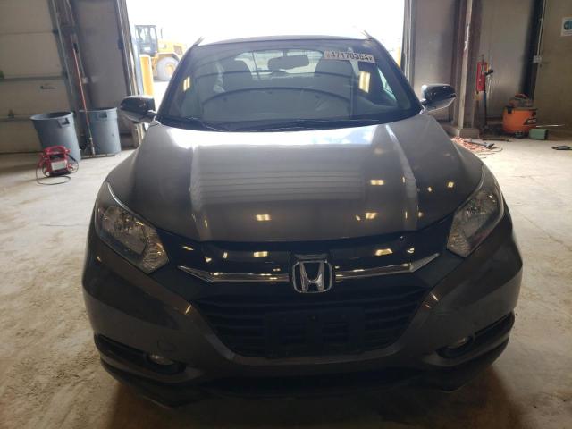 3CZRU6H72GM701155 - 2016 HONDA HR-V EXL GRAY photo 5