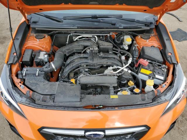 JF2GTACC8K8210644 - 2019 SUBARU CROSSTREK PREMIUM ORANGE photo 11