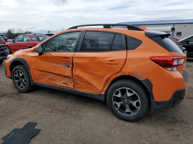 JF2GTACC8K8210644 - 2019 SUBARU CROSSTREK PREMIUM ORANGE photo 2